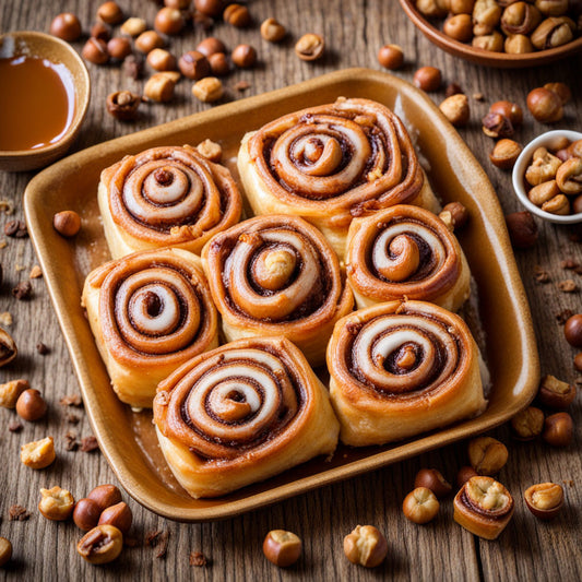 Cinnamon Roll aux noisettes